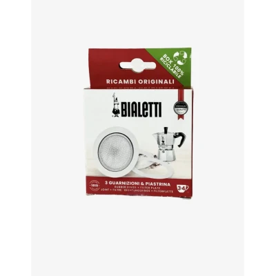 Набір Bialetti 3 ущільнювачі + сито (3/4ч) 0800033