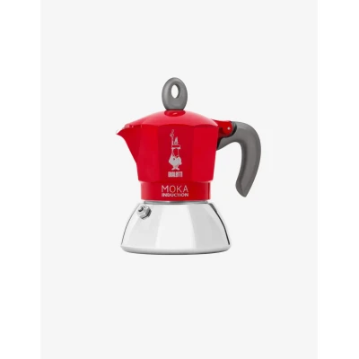 Кавоварка гейзерна Bialetti Moka Induction Red 2 CUPS 0006942