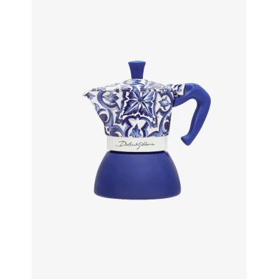 Кавоварка гейзерна індукційна Bialetti x D&G Blu Mediterraneo 4 CUPS 0005356