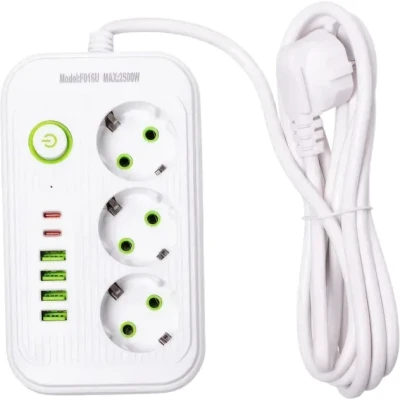 Мережевий фільтр-подовжувач Luxe HP-5-19