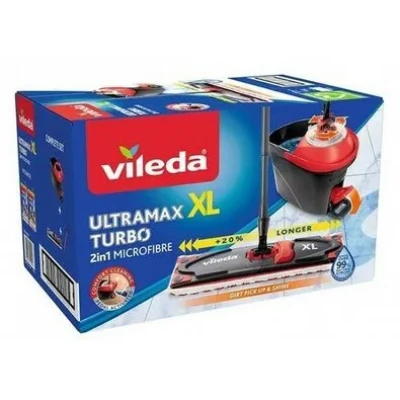 Набір для прибирання Vileda Швабра+відро Vileda Ultramax Turbo XL