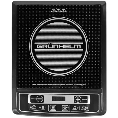 Електроплита індукційна 1-х Grunhelm GI-905