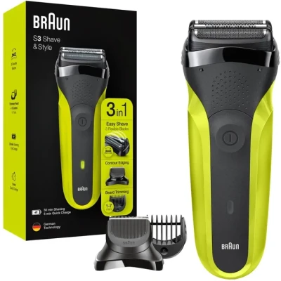 Бритва Braun 300BT Series 3 типу 5408 black/green