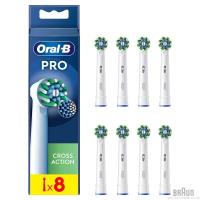 Зубна насадка для зубної щітки Oralb в уп. EB 50 RX-8