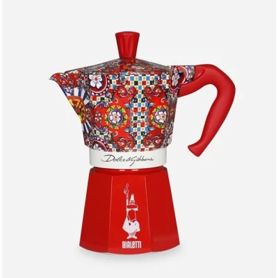 Кавоварка гейзерна Bialetti x D&G Moka Express Sicilian Cart 6 CUPS 0005329