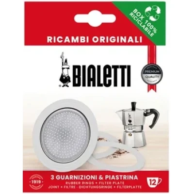 Набір Bialetti ущільнювач + сито (12ч) 0800036