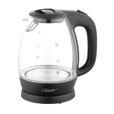Чайник скло Maestro MR-063 Black