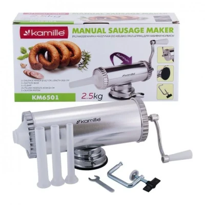 Шприц ковбасний Kamile 2.5кг гориз KM-6501