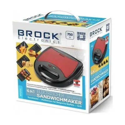 Сендвічниця-мультимейкерBrock SSM 6004 RD