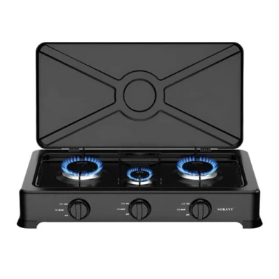 Таганок 3-х кам. Sokany з кришкою SK-07003