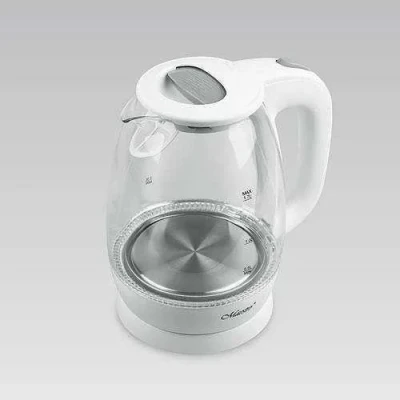 Чайник скло Maestro MR-063 White