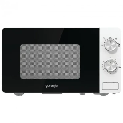 Мікрохвильова піч Gorenje 800вт.,20л.,кер.механічне,білий. MO 20 E1W