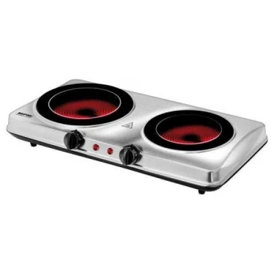 Електроплита інфрачервона 2-х камф. Mpm MKE-20