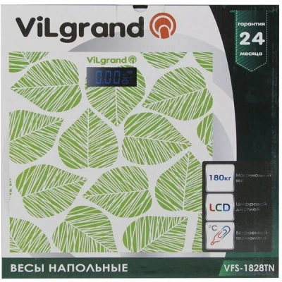 Ваги підлогові Vilgrand VFS-1828TN Green