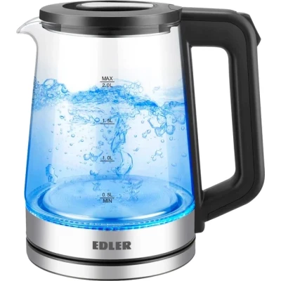Чайник скло Edler EK5025 BPG