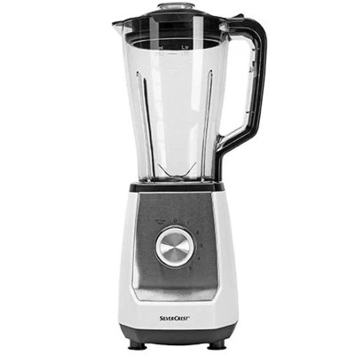 Блендер стаціонарний Silver Crest 600вт.,чаша-пласт.,1,75л.,леза-нерж. SSM 600 B3 Black