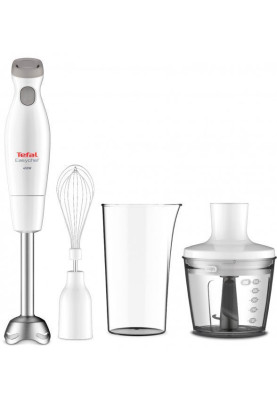Блендер Tefal 450Вт, нерж.ніжк.,стакан-800мл.,подрібнювач-500мл.,вінчик,турборежим. HB453138