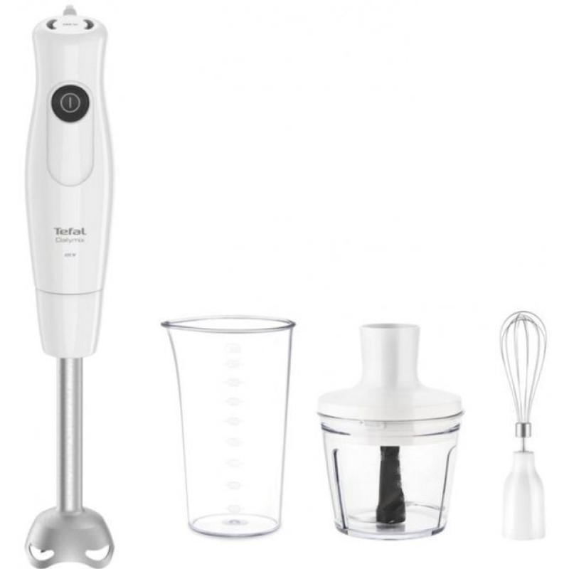 Блендер Tefal 600Вт, нерж.ножк, чопер, венчик, стакан HB533138