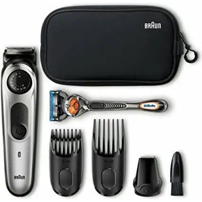 SALE!!! Машинка для стрижки Braun аккум.,100 хв.,0.5-20мм.,тример,підставка. BT 5960 TS