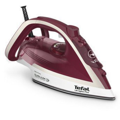 Праска Tefal 2800вт.,під.Durilium Airglide,паровий,рез.для води 270мл.,крапля стоп,антинакип,рег.подачі пари,верт.відпарювання. FV6810E0