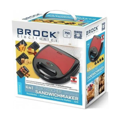 Сендвічниця-мультимейкерBrock SSM 6004 RD