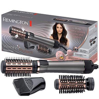 Фен-щітка Remington 1000вт.,щітка 40,50мм.з змішаною щетиною,насадка гребінець ,3 темп.реж. AS8810