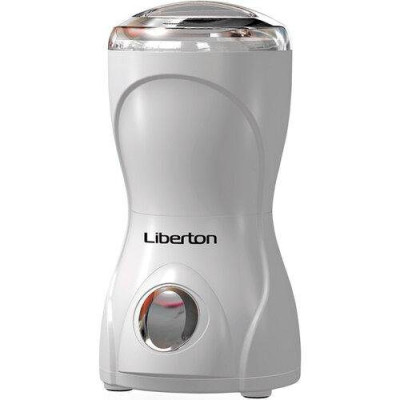 Кавомолка Liberton 160вт.,70 гр.,пластик. LCG-1601 White