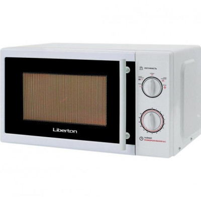 Мікрохвильова піч Liberton 700вт.,20л.,кер.механічне,білий. LMW-2076M