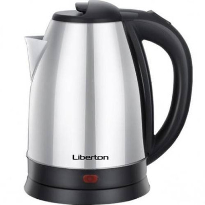 Чайник метал Liberton 1500вт,1,8л.,нерж.сталь. LEK-6800