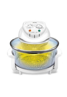 Аерогриль Mpm 1200-1500Вт,11.3л.,таймер:0-60хв,темп.:0-250°C,звук. сигн,кер.:мех.,функція авт.миття. MKO-02