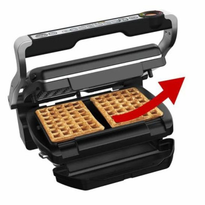 Гриль Tefal 2000вт.,темп.110-275°C,бельг.вафлі,знімні антиприг.пласт.,піддон,індик.роботи. GC716D12