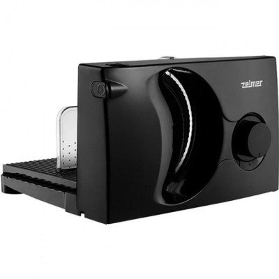 Слайсер Zelmer 150вт.,нар.0-15мм.,ніж нерж.сталь,корпус пластик. ZFS 0916 B