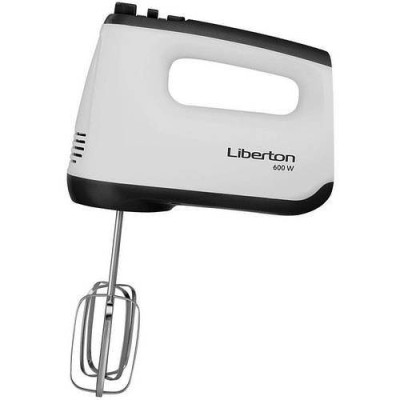 Міксер Liberton 600вт.,2 вінчик.,2 крючки для тесту.,6 режим.швидк.,турборежум. LHM-2806