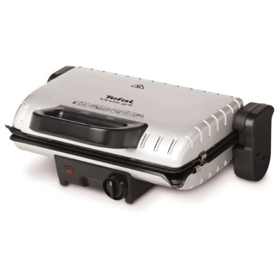 Гриль Tefal 1600вт., темп.130-255°С, 3 темп.реж., знімні антиприг.пласт.,відк.на 180°. GC205012