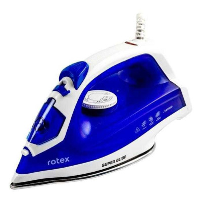 Праска Rotex 1600вт.,під.антипригарне,паровий,рез.для води 220мл.,рег.подачі пари. RIC20-S