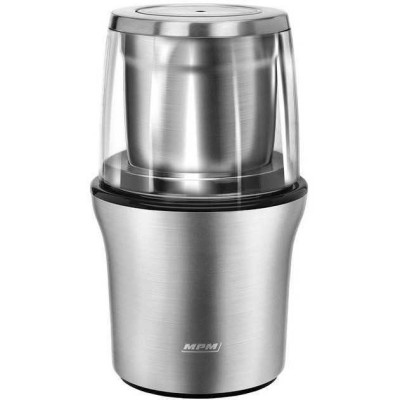 Кофемолка Mpm 200вт., 70гр., Нерж. MMK-06M