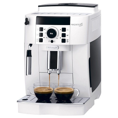 Кавомашина Delonghi 1450вт.,15 бар,рез.для води 1.4л.,для зерен 250гр.,ручний капучінатор. ECAM 21.117.W