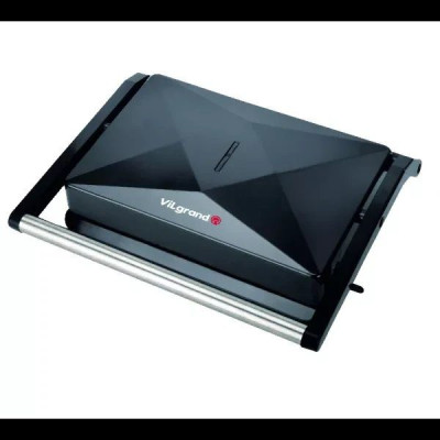 Гриль Vilgrand 1000вт.,темп.170-215°С,антиприг.,швид.нагр. VSG-1011 Black