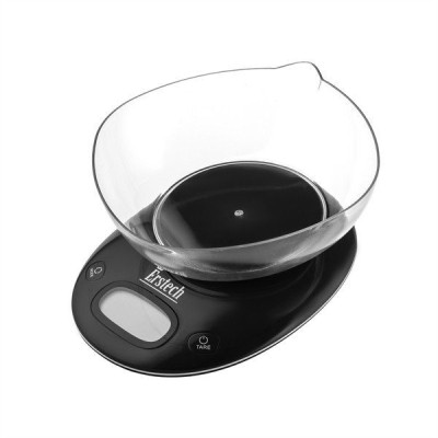 Ваги кухонні з чашею Erstech 5кг., батар.1хCR2032,пласт.автовимкн. EKS-5181-black