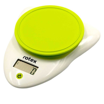 Ваги кухонні Rotex 5кг.,пластик,батар.2хААА,електрон. RSK06-P