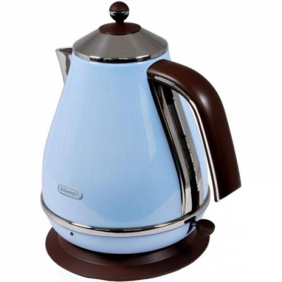 Чайник метал Delonghi 2000вт.,1.7л.,нержсталь/пластик,з фільтром. KBOV 2001.AZ