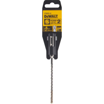 Сверло-бур Dewalt 5мм x 160мм Extreme Tough core DT9505-QZ