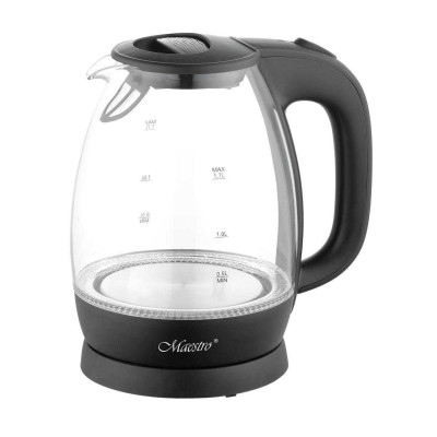 Чайник скло Maestro MR-063 Black