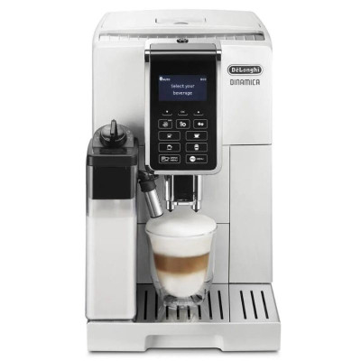 Кавомашина Delonghi 1450вт.,15 бар,рез.для води 1.8л.,для кави 300гр.,сенсорне,автом.капучінатор. ECAM 350.55.W