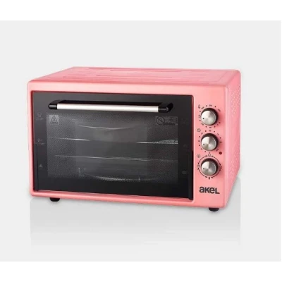 Духовка настільна Akel 45л.,1500вт.,3 реж.темп.,таймер 90хв.,темп.50-320°С,внутрішня підсвітка. AF930LF_rose