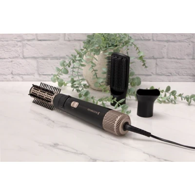 Фен-щітка Remington Blow Dry&Style Caring, 1000Вт, 2 режими, іонізація, хол. обдув, кераміка, чорний AS7580
