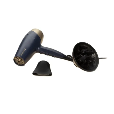 Фен Remington Sapphire Luxe , 2200Вт, 3 режими, дифузор, іоніз-я, хол. обдув, сапфіровий D5805
