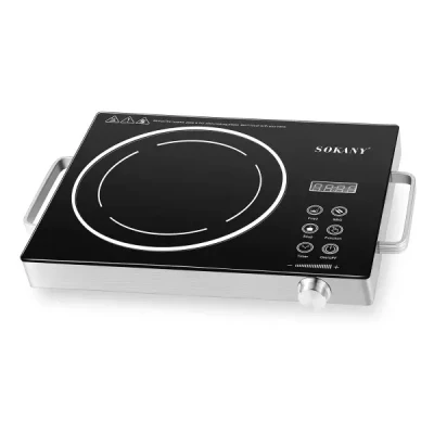 Електроплита інфрачервона 1-х камф. Sokany 2200 вт.,склокераміка,таймер SK-3576B