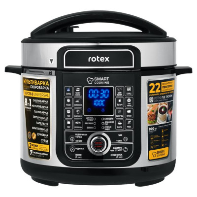 Мультиварка-скороварка Rotex REPC78-B