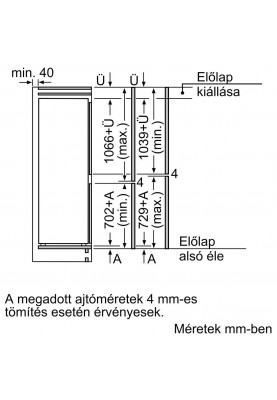 Холодильник із морозильною камерою Bosch KIN86NFF0